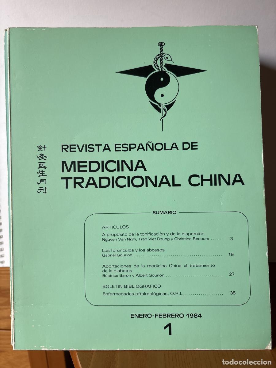 Livres: REVISTA ESPA&Ntilde;OLA DE MEDICINA TRADICIONAL CHINA. N&ordm;1 ENERO-FEBRERO 1984 - DIRECTOR: NGUYEN NGHI . SUP