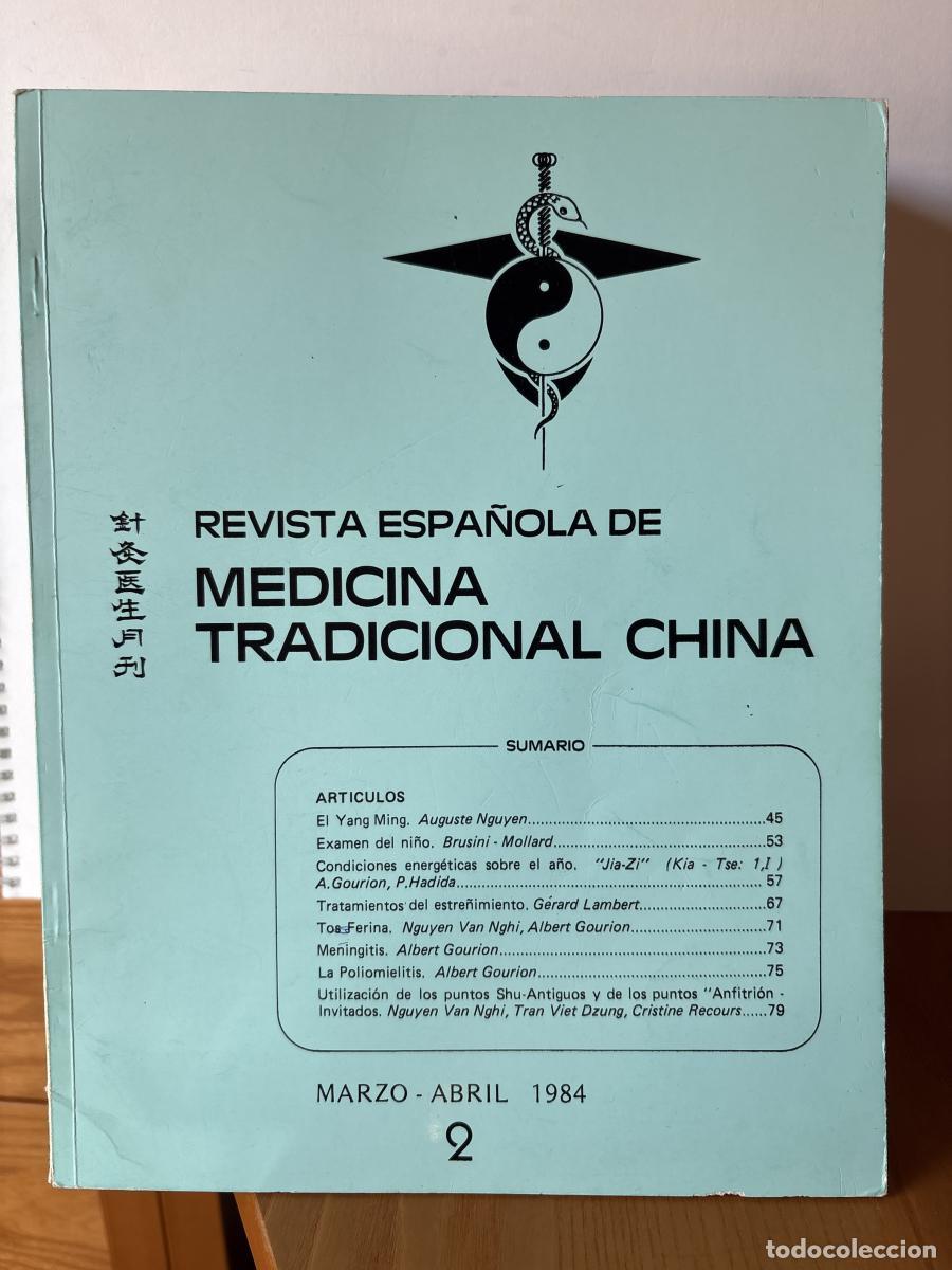 Livros em segunda m&atilde;o: REVISTA ESPA&Ntilde;OLA DE MEDICINA TRADICIONAL CHINA. N&ordm;2. MARZO ABRIL 1984 - DIRECTOR: NGUYEN NGHI . SUPE