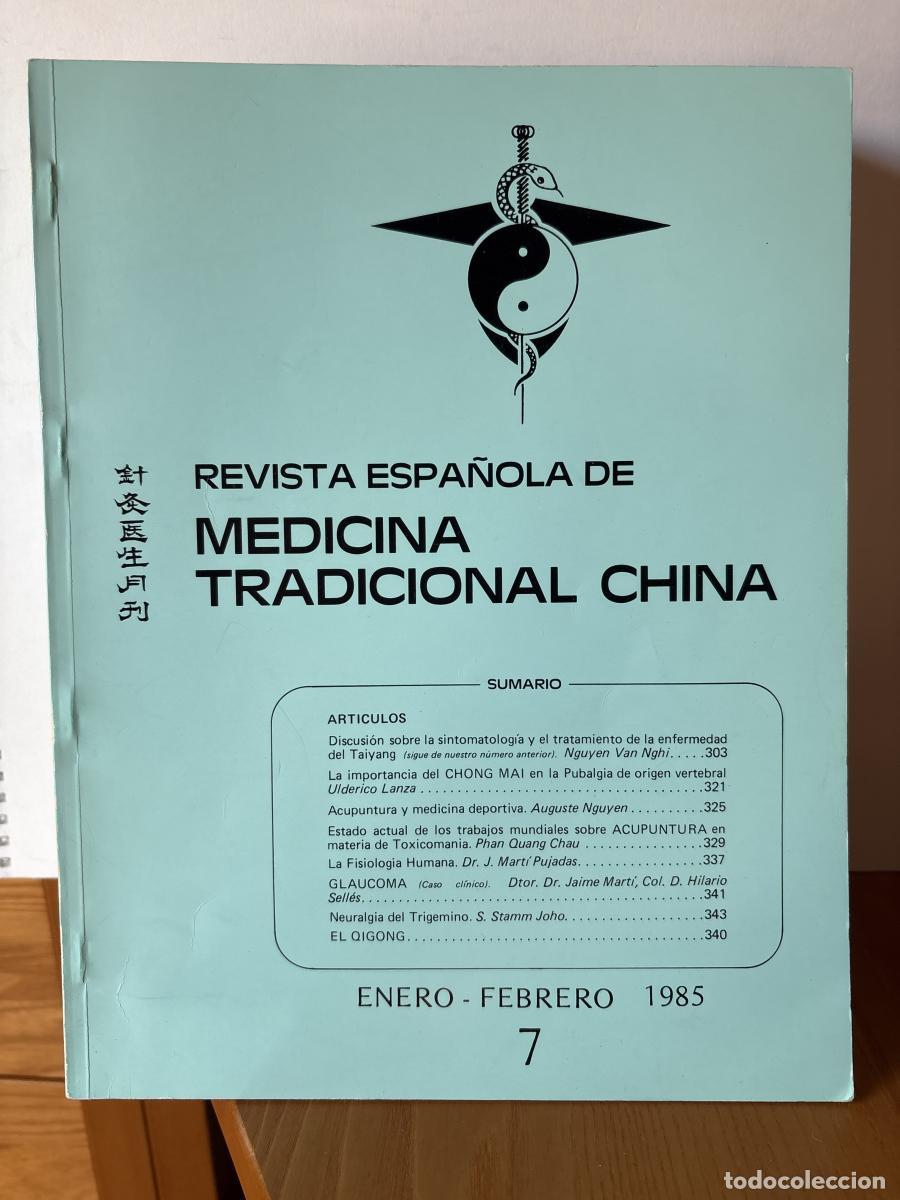 Livros em segunda m&atilde;o: REVISTA ESPA&Ntilde;OLA DE MEDICINA TRADICIONAL CHINA. N&ordm;7 ENERO-FEBRERO 1985 - DIRECTOR: NGUYEN NGHI . SUP