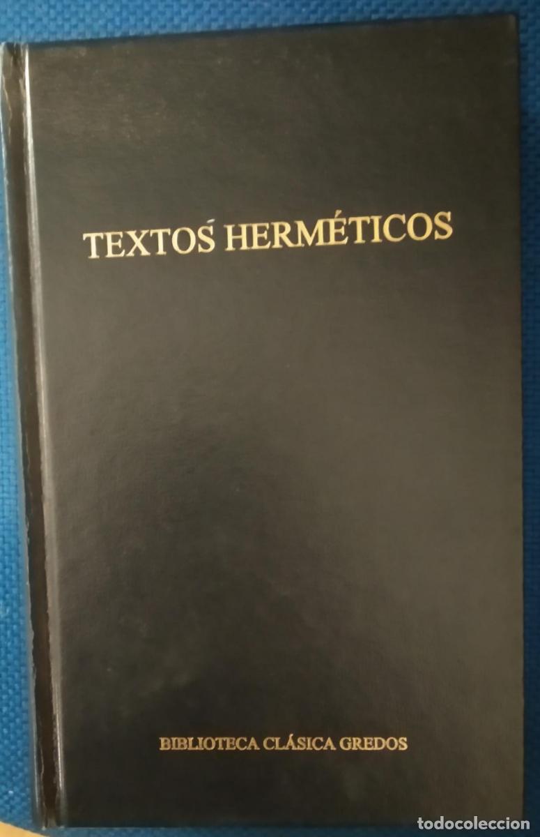 Libros: Textos Herm&eacute;ticos. (1999) Biblioteca Cl&aacute;sica Gredos, 268 - VVAA