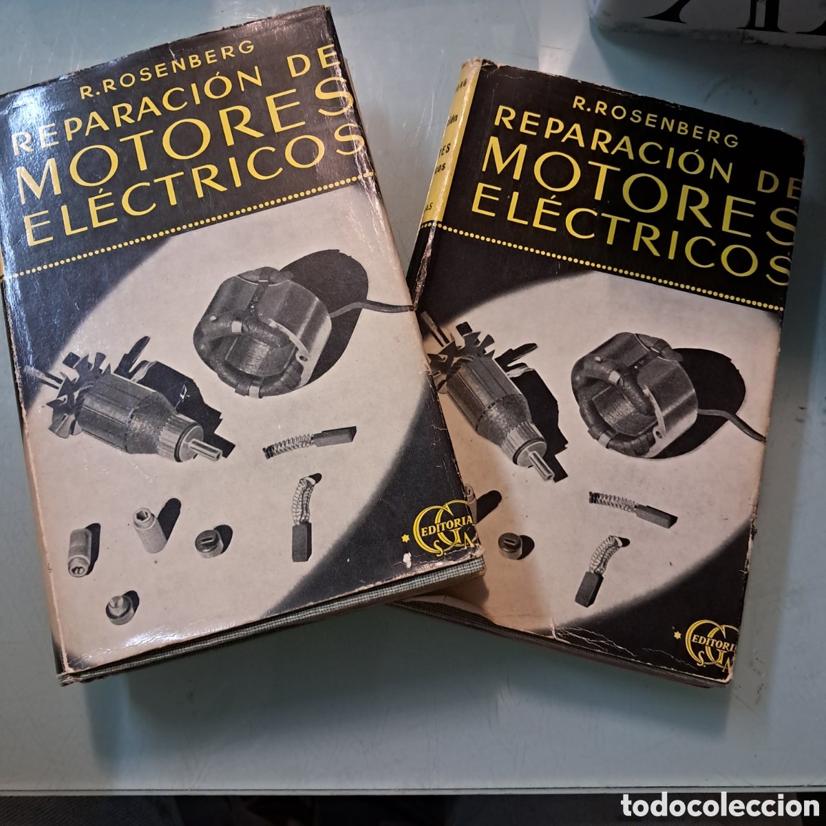 Libros: Rosenberg,Reparaci&oacute;n de motores el&eacute;ctricos, Editorial Gustavo Gili, 1967