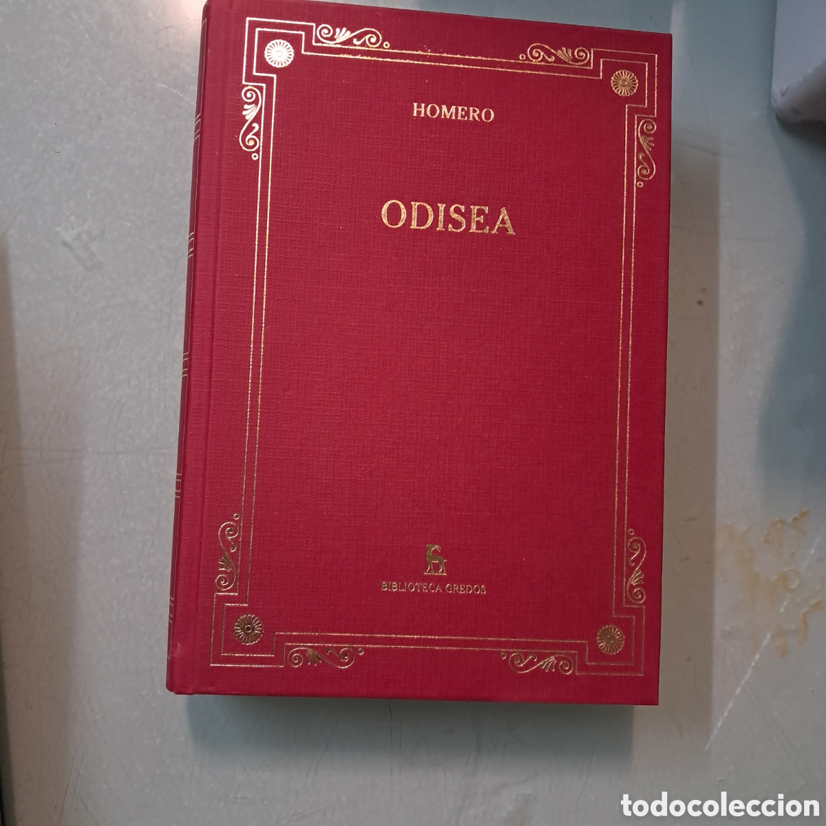 Libros: Homero, Odisea, Biblioteca Gredos