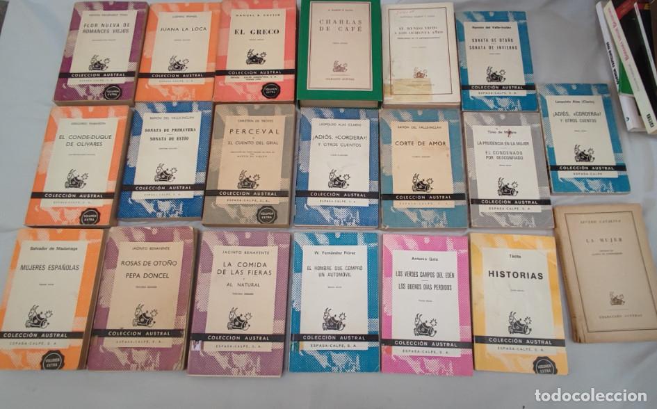 Livros em segunda m&atilde;o: LOTE DE 20 LIBROS DE LA COLECCION AUSTRAL, VER FOTOS Y DESCRIPCION