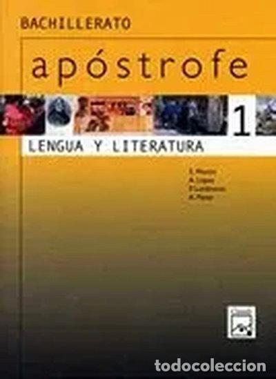 Libri di seconda mano: Ap&oacute;strofe. Lengua Castellana y Literatura 1&ordm; Bachillerato- 9788421825952