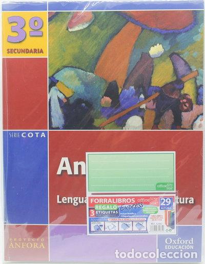 Livros em segunda m&atilde;o: Lengua Castellana y Literatura 3&ordm; ESO &Aacute;nfora Cota: Antologia- 9788467325676