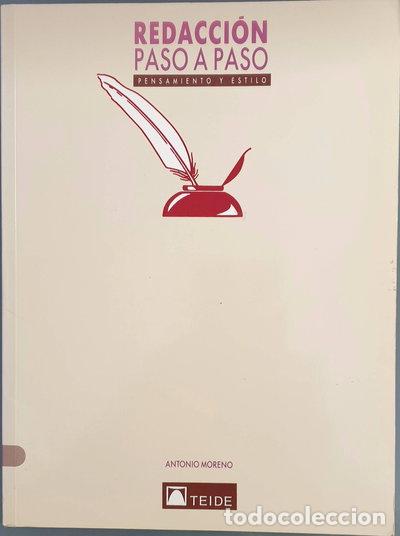 Libros: Redacci&oacute;n paso a paso- 9788430733231
