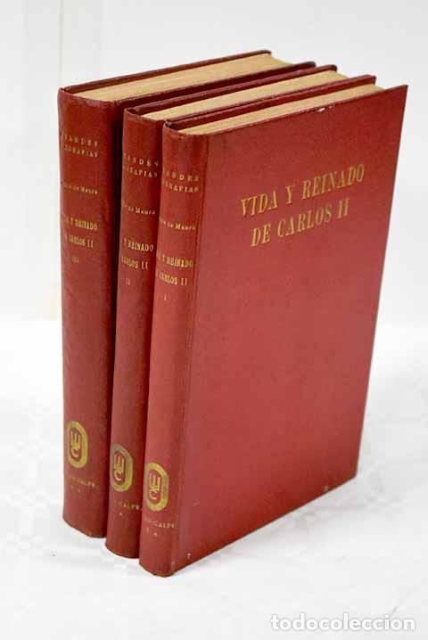 Libri di seconda mano: Vida y reinado de Carlos II.- Maura Gamazo, Gabriel