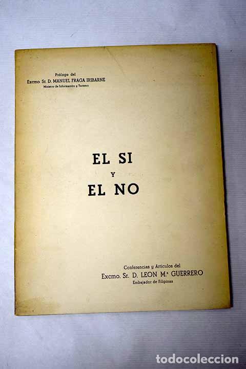 Livros em segunda m&atilde;o: El s&iacute; y el no: (estudios hist&oacute;rico-sociales).- Guerrero, Le&oacute;n Mar&iacute;a