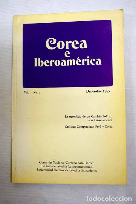 Livros em segunda m&atilde;o: Corea e Iberoam&eacute;rica, Vol. 1, No. 1