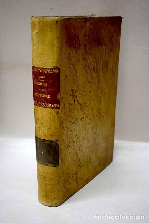 Livros em segunda m&atilde;o: Comentario a las constituciones de la compa&ntilde;&iacute;a de Jes&uacute;s, tomo III.- Aicardo, Jos&eacute; Manuel