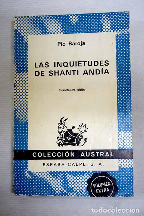 Livros em segunda m&atilde;o: Las inquietudes de Shanti And&iacute;a.- Baroja, P&iacute;o