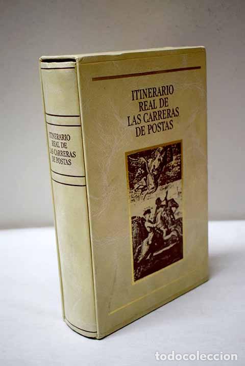 Livres: Itinerario real de las carreras de postas.- Rodr&iacute;guez Campomanes, Pedro