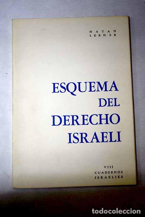 Livres: Esquema del derecho israel&iacute;.- Lerner, Natan