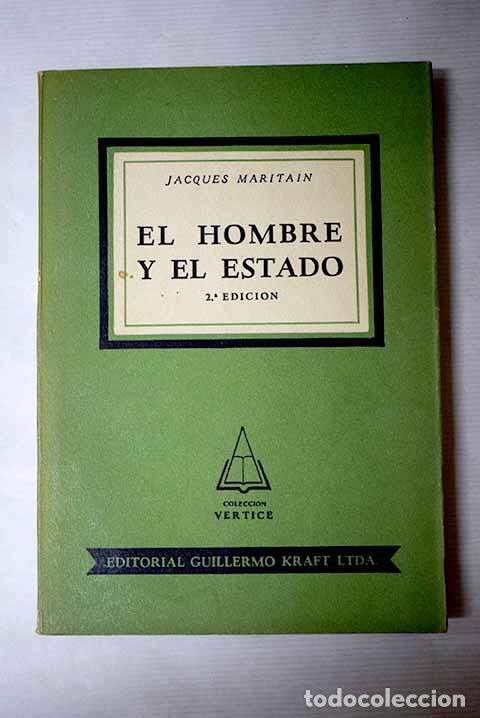 Libri di seconda mano: El hombre y el Estado.- Maritain, Jacques