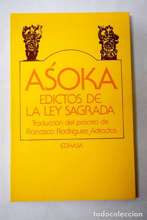 Libri di seconda mano: Edictos de la Ley Sagrada.- Asoka
