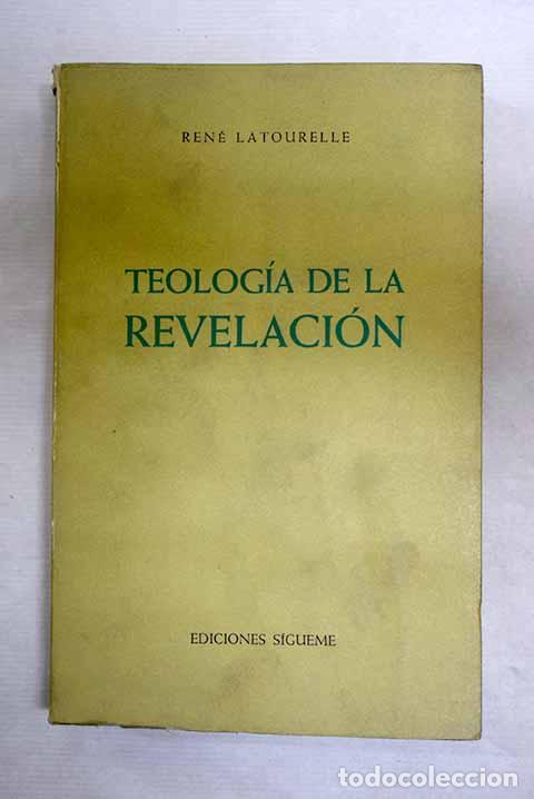 books: Teologia de la revelaci&oacute;n.- Latourelle, Ren&eacute;