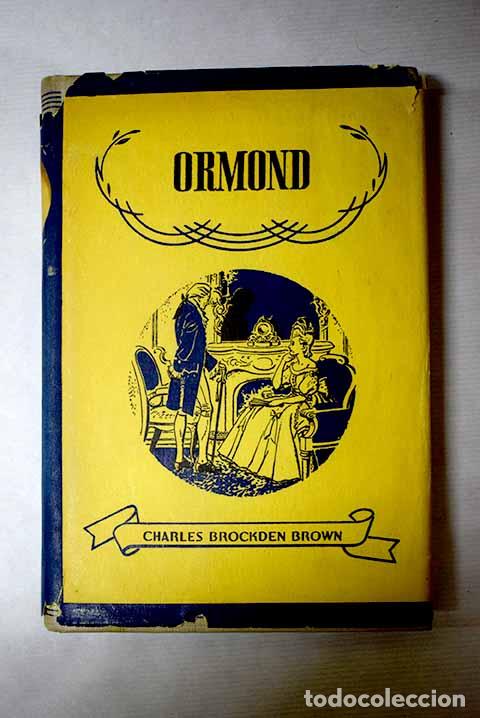 Livres: Ormond: Brown, Charles Brockden.- Brown, Charles Brockden