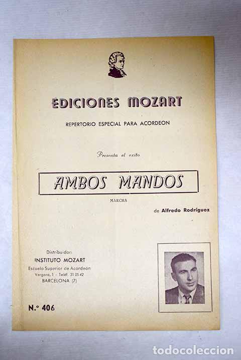Libros: Ambos mandos: Rodr&iacute;guez, Alfredo.- Rodr&iacute;guez, Alfredo - Foto 1