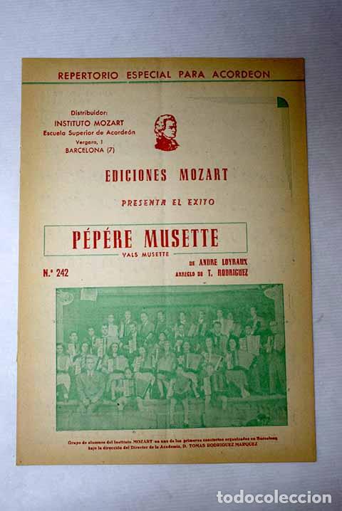 Livres: P&eacute;p&eacute;re musette: Loyraux, Andre.- Loyraux, Andre