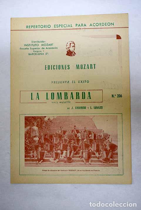 Livres: La lombarda: Colombo, J.; Lunazzi, L..- Colombo, J.; Lunazzi, L.