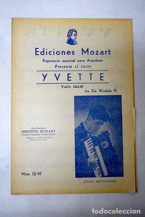 Livres: Yvette: Windels, H.: Ediciones Mozart..- Windels, H.