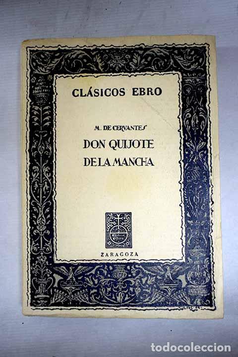 Libri di seconda mano: Don Quijote de la Mancha.- Cervantes Saavedra, Miguel de