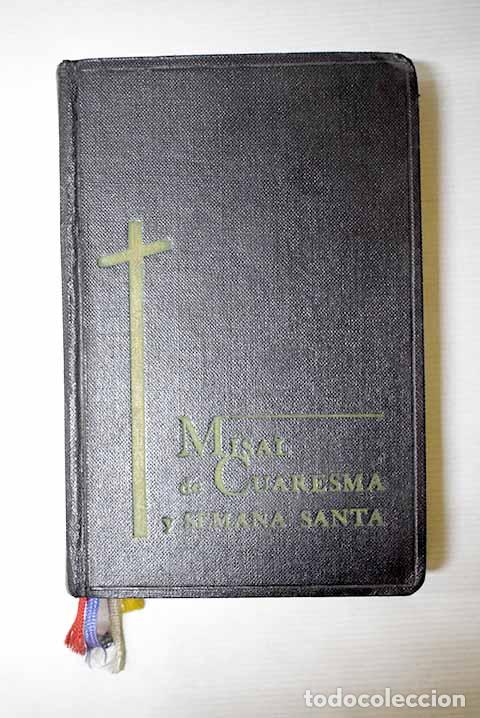 Libros: Misal de Cuaresma y Semana Santa