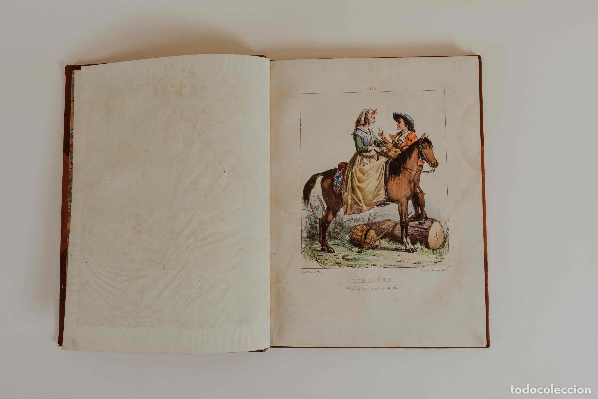 books: Costumes des Pyrenn&eacute;es dessines d'apr&eacute;s nature litographie par... - E. Pingret