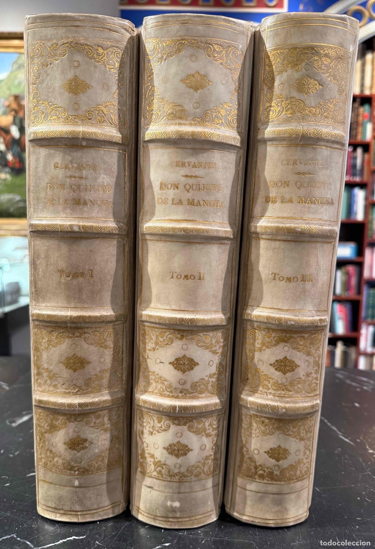Livres: El Ingenioso Hidalgo Don Quijote de la Mancha. Ejemplar &uacute;nico con ilustraciones originales de Enriqu