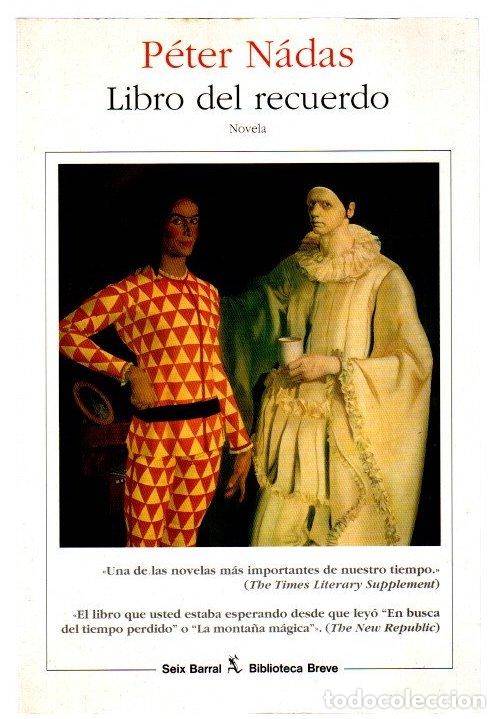 Libros: Libro del recuerdo - N&aacute;das, P&eacute;ter - Foto 1