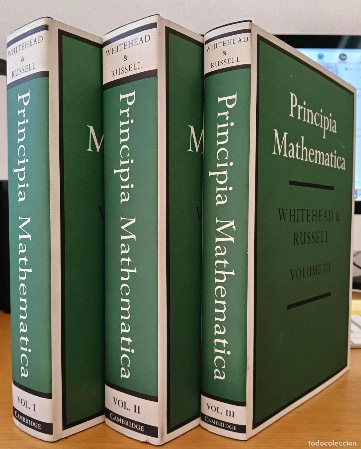 Libri di seconda mano: Principia mathematica. Tomos I, II y III - North Whitehead, Alfred / Russell, Bertrand