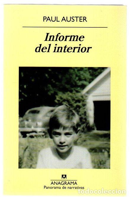 Libros: Informe del interior - Auster, Paul - Foto 1