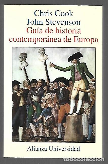 Libros: GUIA DE HISTORIA CONTEMPORANEA DE EUROPA - COOK, CHRIS Y JOHN STEVENSON