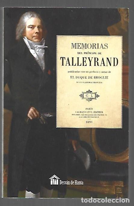 B&uuml;cher: MEMORIAS DEL PRINCIPE DE TALLEYRAND - TALLEYRAND