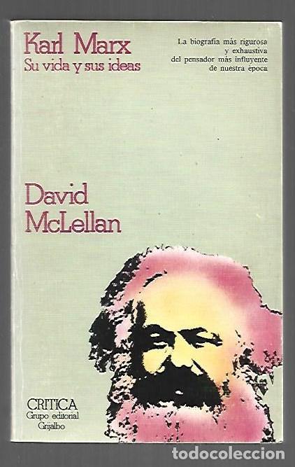 B&uuml;cher: KARL MARX. SU VIDA Y SUS IDEAS - MCLELLAN, DAVID