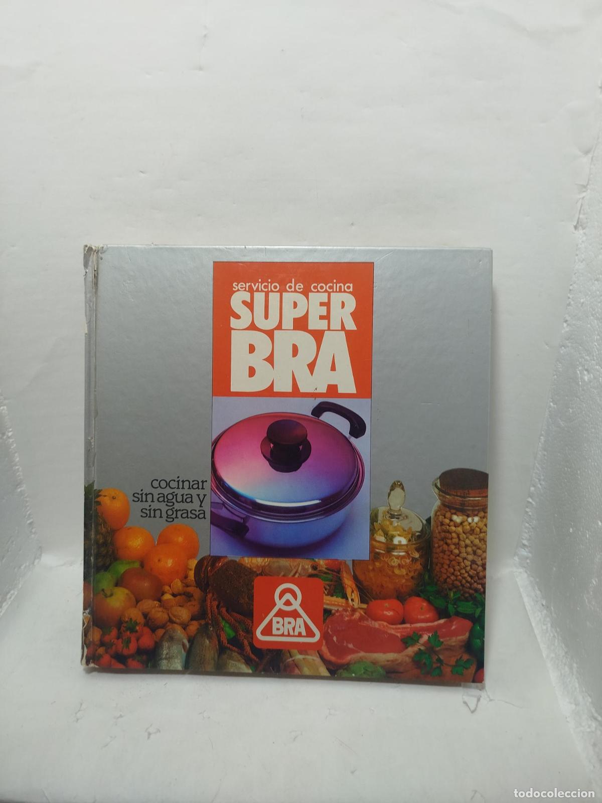 books: Servicio de cocina SUPER BRA. Cocinar sin agua y sin grasa -