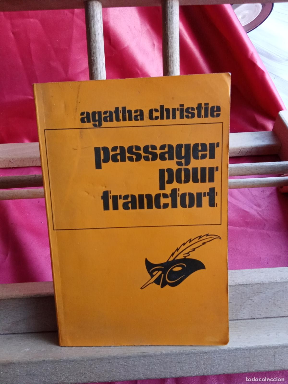 Libros: Passager pour francfort. Agatha Christie N.5091 franc&eacute;s