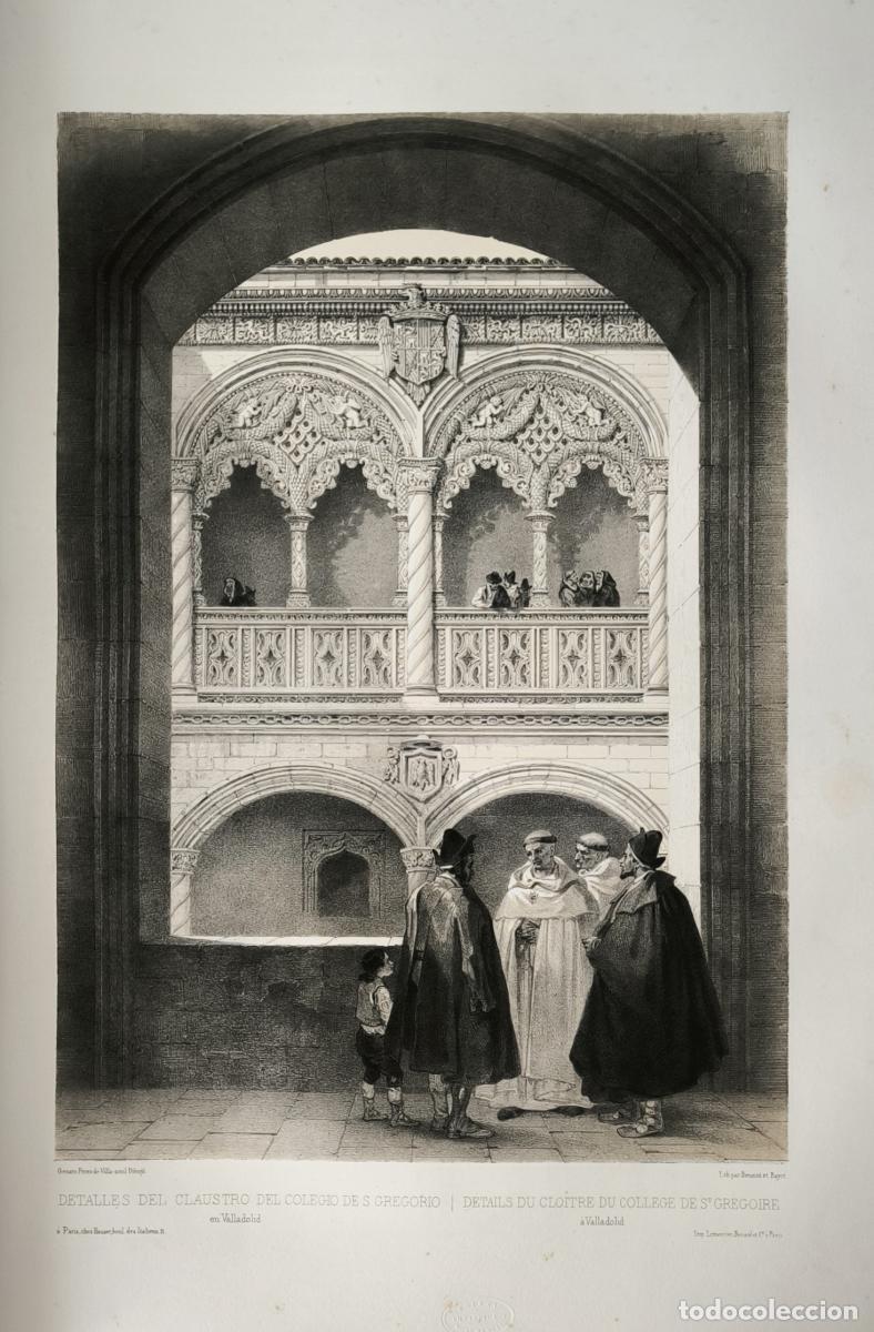 Libri di seconda mano: Claustro del colegio de San Gregorio en Valladolid Detalles - Genaro P&eacute;rez de Villa-Amil - Patricio
