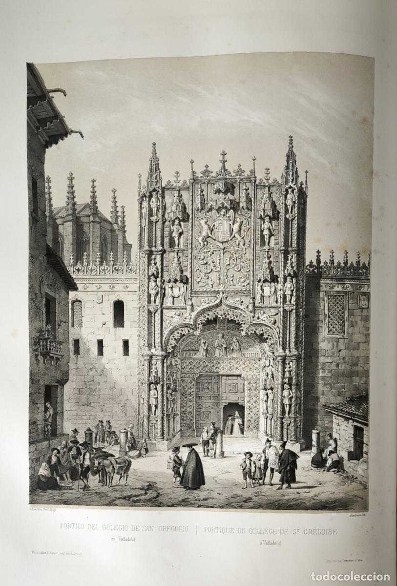 Livres: Fachada y puerta principal del colegio de San Gregorio (Valladolid) - Genaro P&eacute;rez de Villa-Amil - P