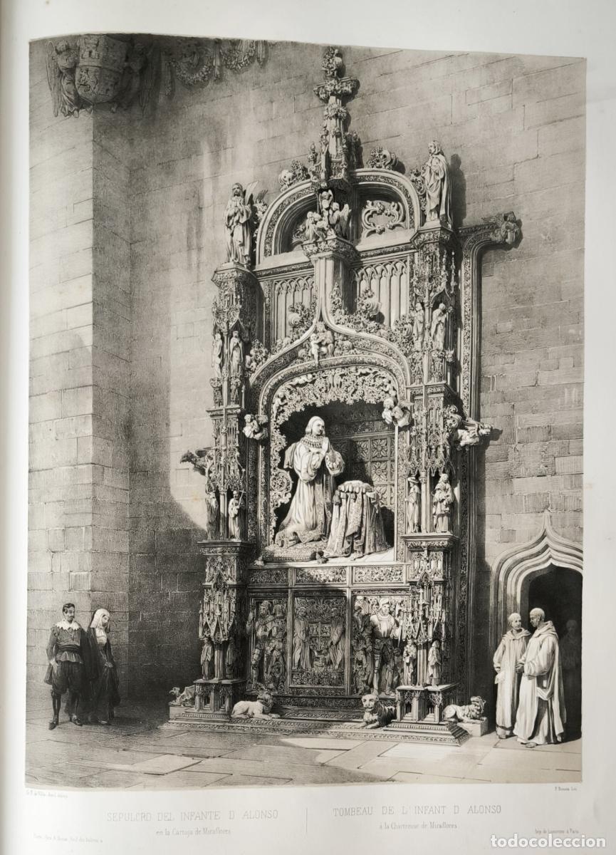 Livros em segunda m&atilde;o: Sepulcro del Infante don Alonso (Burgos) - Genaro P&eacute;rez de Villa-Amil - Patricio de la Escosura