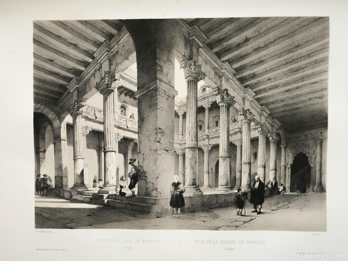 Livres: Patio de la casa de los Mirandas en Burgos - Genaro P&eacute;rez de Villa-Amil - Patricio de la Escosura