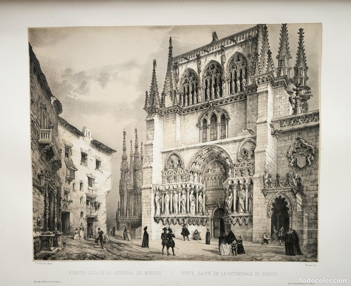 Livres: Puerta alta de la catedral de Burgos - Genaro P&eacute;rez de Villa-Amil - Patricio de la Escosura