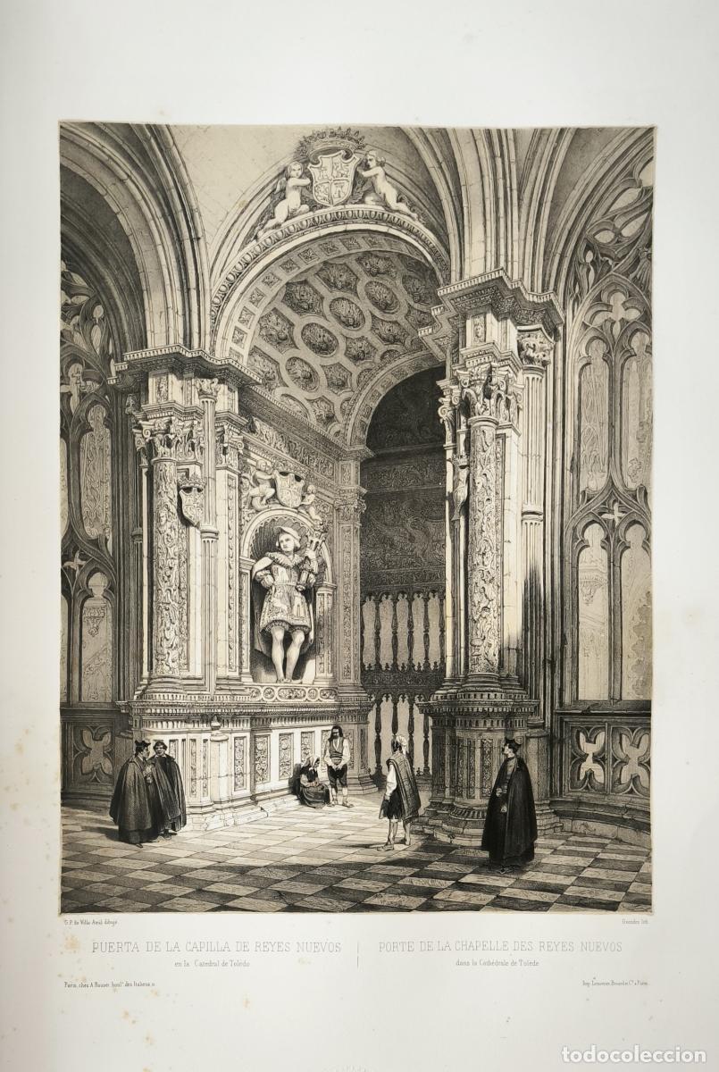 Livres: Portada de la capilla de Reyes Nuevos (Toledo) - Genaro P&eacute;rez de Villa-Amil - Patricio de la Escosur