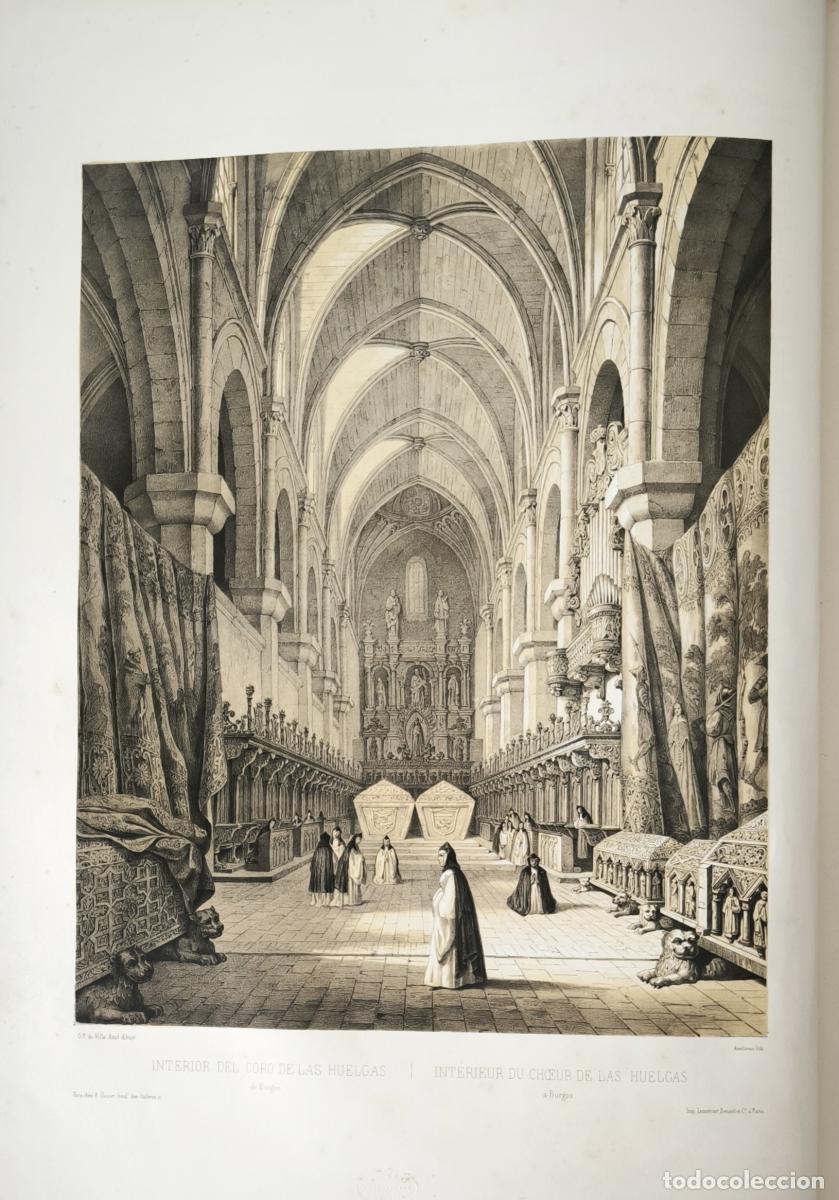 Libri di seconda mano: Vista interior del coro de las Huelgas de Burgos - Genaro P&eacute;rez de Villa-Amil - Patricio de la Escos