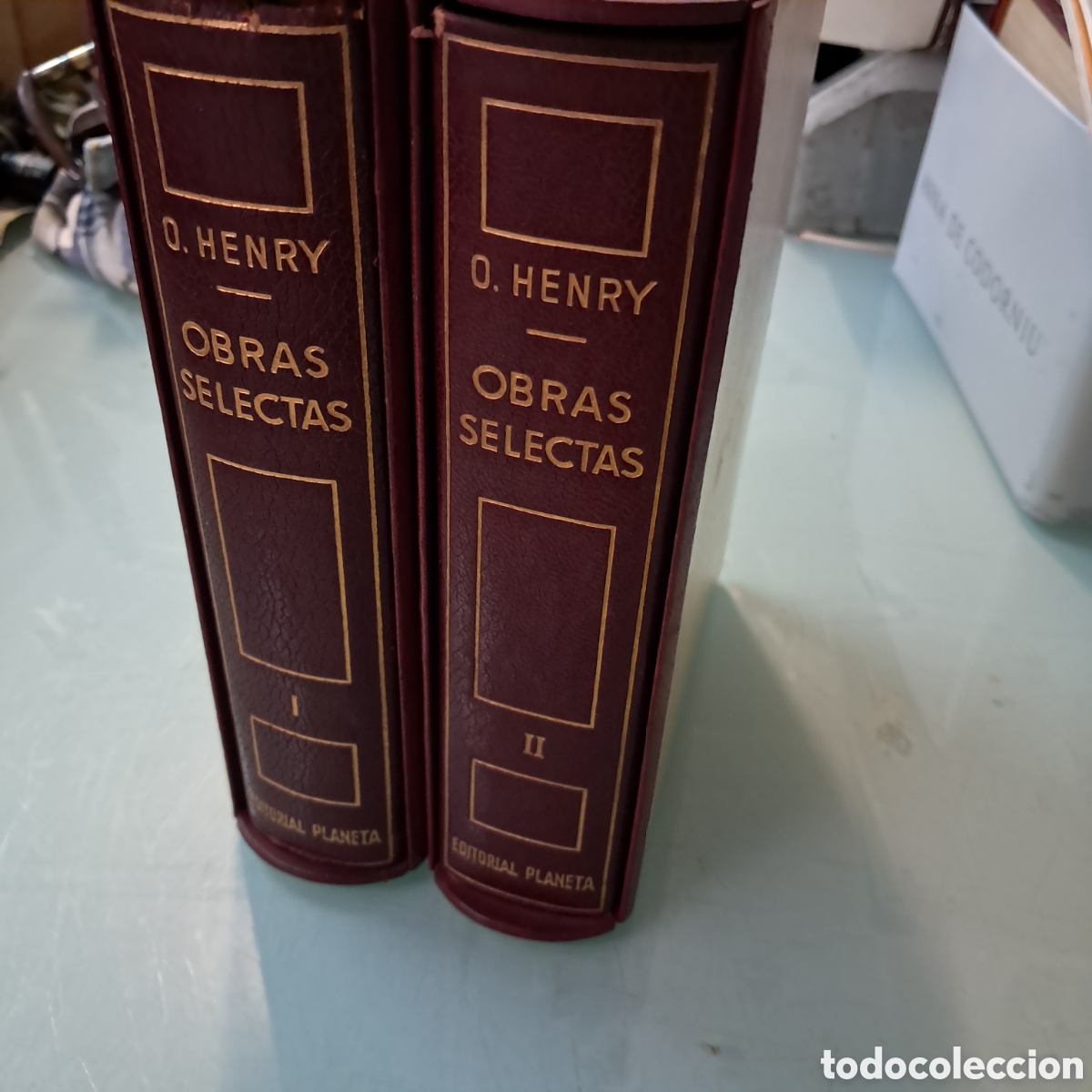 Libros: O.Henry, Obras selectas, Editorial planeta, 2 tomos - Foto 2