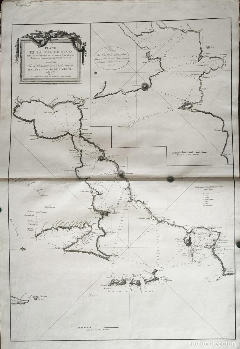 Libri di seconda mano: Plano de la R&iacute;a de Vigo - Vicente Tofi&ntilde;o de San Miguel