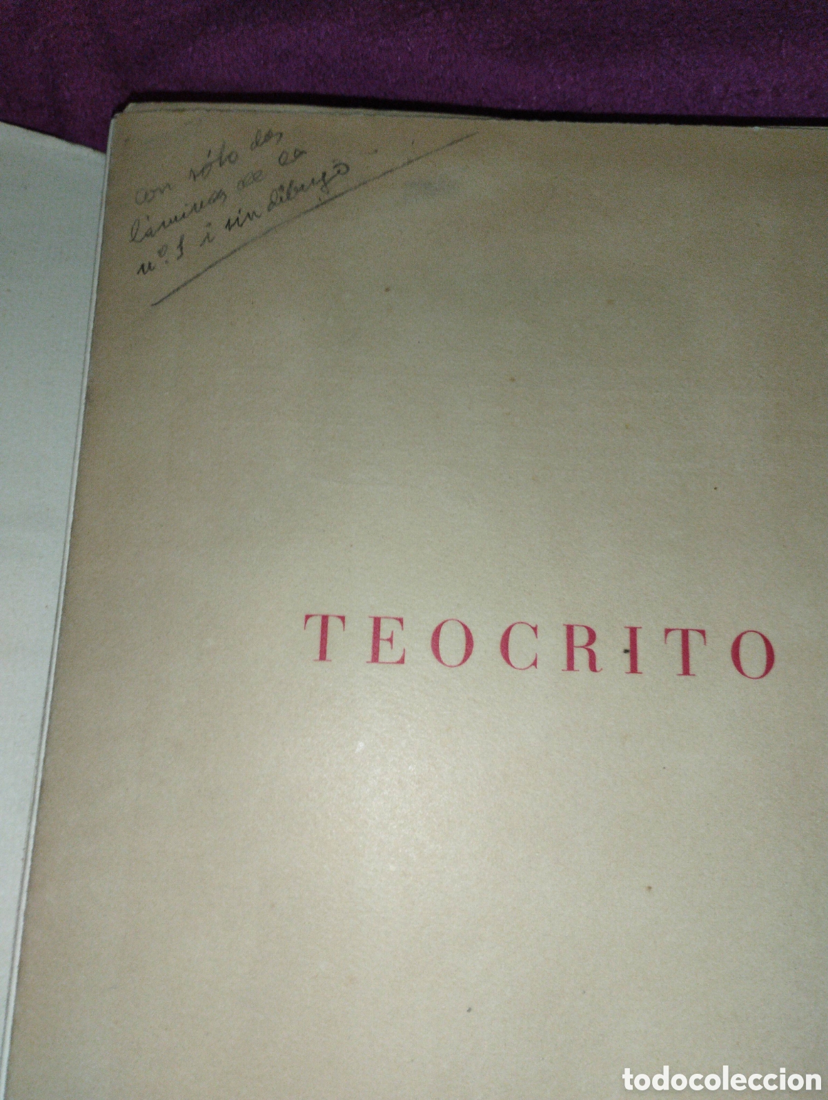 Libros: Teocrito_---_idilios y epigramas - Foto 4