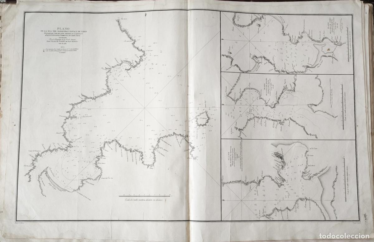 Libros: Plano de la Ria del Barquero, y Estaca de Vares Situado el Cabo de este nombre en Latitud N. 43&ordm;. 47