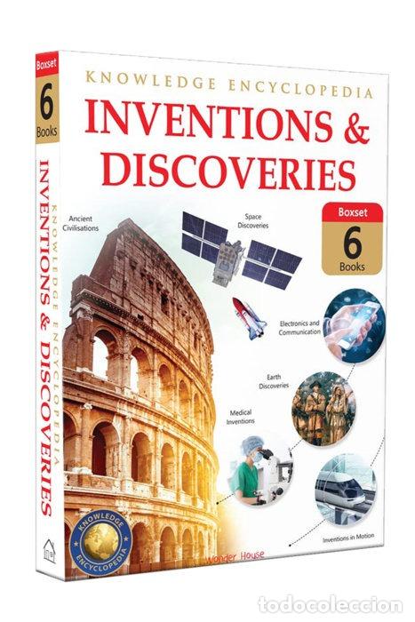 Libri di seconda mano: INVENTIONS & DISCOVERIES � COLLECTION OF 6 BOOKS: KNOWLEDGE ENCYCLOPEDIA FOR CHILDREN - WONDER HOUSE