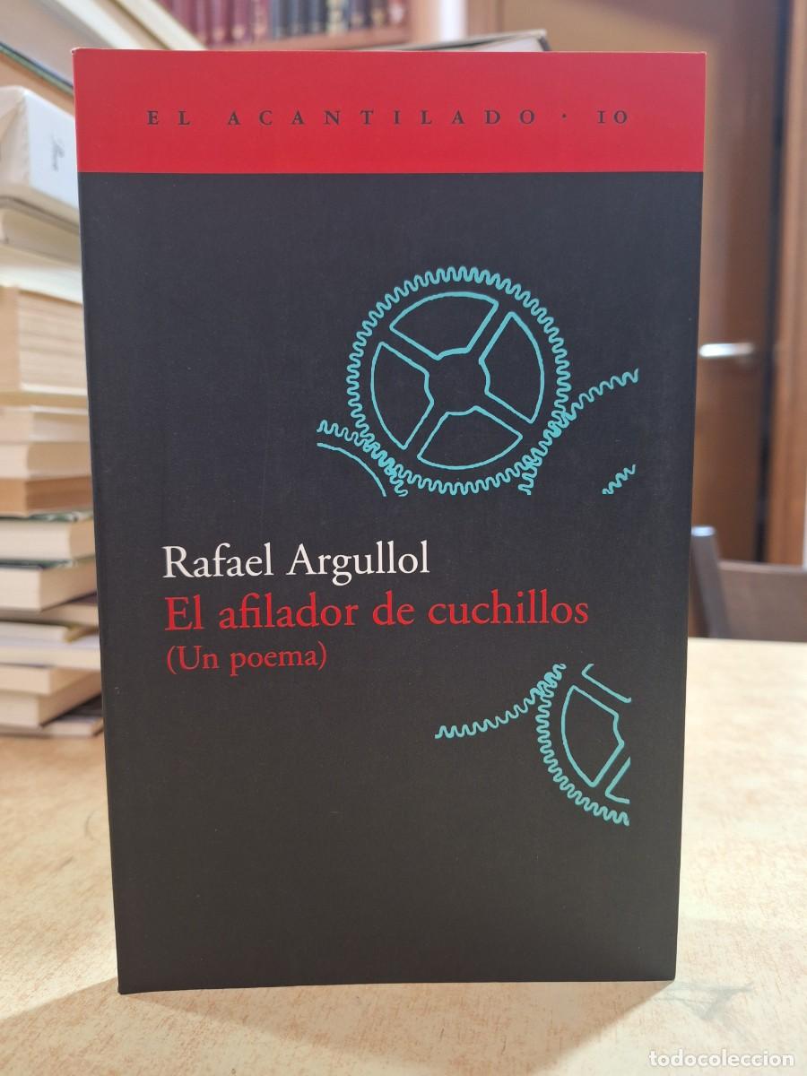 B&uuml;cher: EL AFILADOR DE CUCHILLOS (Un poema). - ARGULLOL, RAFAEL.